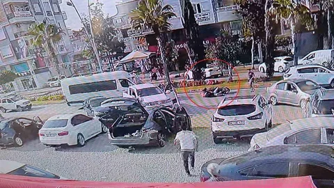 Antalya'da Motosiklet Kazası