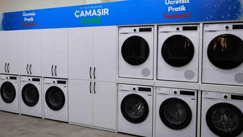 Tokat'ta Ücretsiz Çamaşır Yıkama Desteği