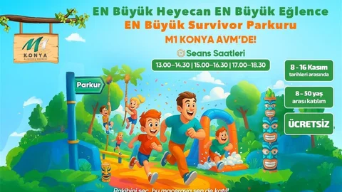 M1 Konya AVM’de Survivor Heyecanı