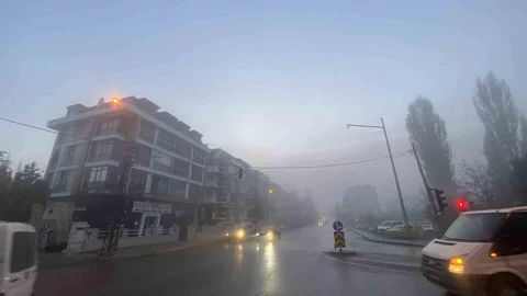 Eskişehir'de Görüş Mesafesi Düştü