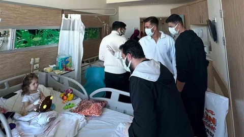 Karaman'da Lösemi Hastası Çocuklar Sevindirildi