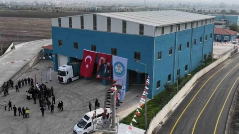 Manisa'da Çöp Transfer İstasyonu Açıldı
