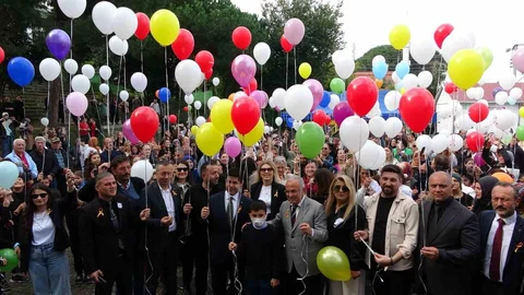 Ordu’da Balonlarla Kutlama Yapıldı