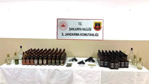 Şanlıurfa'da Uyuşturucu ve Silah Operasyonu