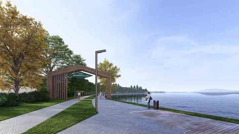 Sapanca Gölü'nde Yeşil Alan Projesi