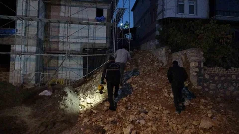 Malatya'da İnşaat Kazası