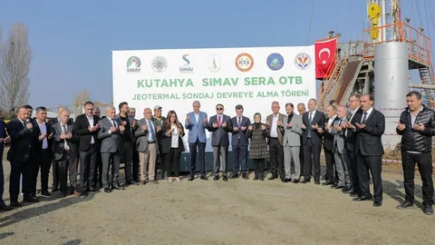 Kütahya Simav'da Jeotermal Sondaj Başladı