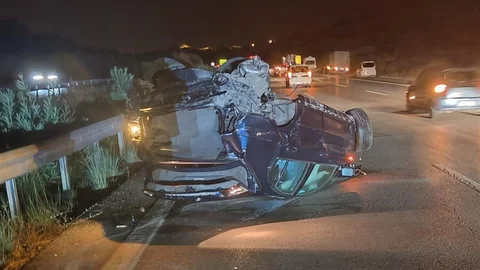 Mersin Otoyolunda Trafik Kazası