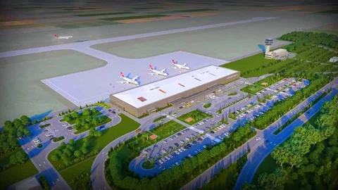 Bayburt-Gümüşhane Havalimanı'ndaki Çalışmalar Devam Ediyor