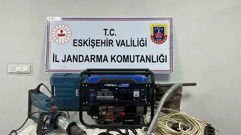 Eskişehir'de Kaçak Kazı Operasyonu