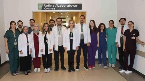 Bursa'da Kornea Nakli Başarıları