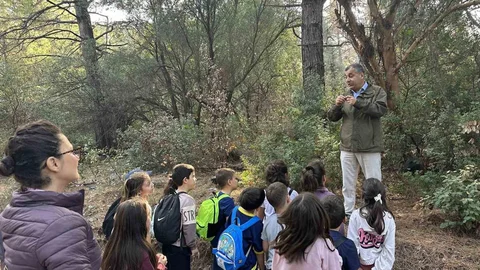 Aydın'da Öğrenciler Yaban Hayatı Öğreniyor