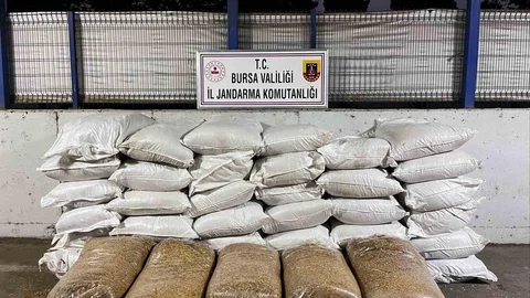 Bursa'da Kaçak Sigara Baskını