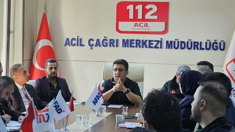 Hakkari'de Masa Başı Tatbikatı Yapıldı