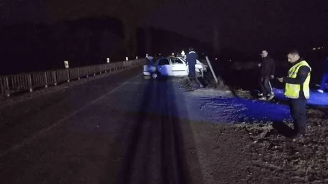 Sinop'ta Trafik Kazası Meydana Geldi