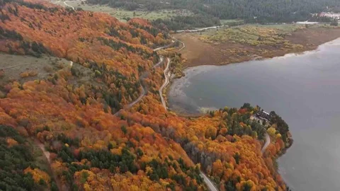 Bolu Abant'ta Ziyaretçi Yoğunluğu