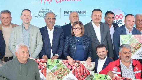 Gaziantep'te Çiftçilere Mazot Desteği Verildi