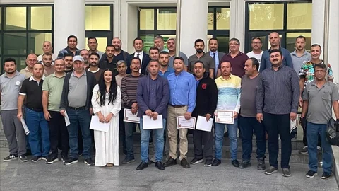 Mersin'de Sağlık Personeline Teşekkür Belgesi