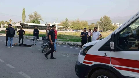 Dörtyol'da Motosiklet Kazası