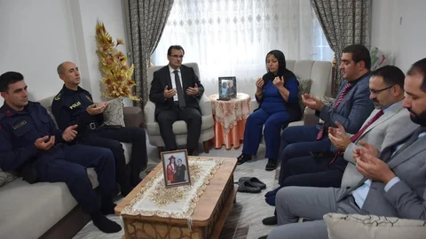 Manisa'da Şehit Anma Töreni