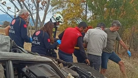 Denizli'de Trafik Kazası Yaşandı