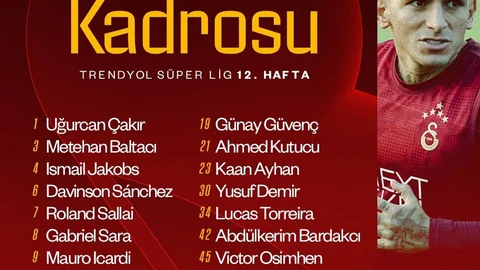 Galatasaray Kocaelispor Maçına Hazır