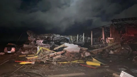 Parana'da Kasırga Faciası