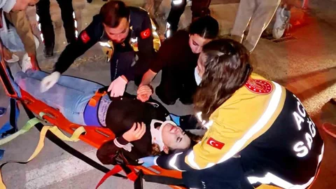 Aksaray'da Kamyonet Kazası