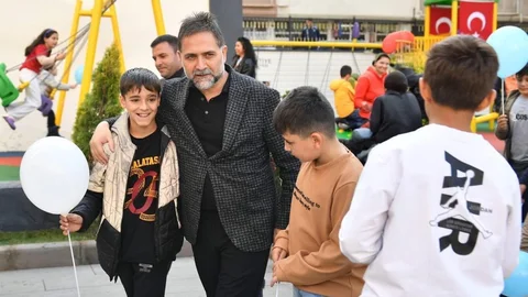 Şelale Evler Parkı Açıldı