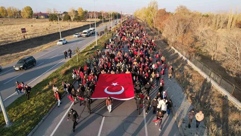 Erzurum'da Kahramanlık Ruhu Yeniden Canlandı