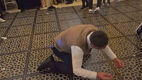 Tokat'ta İhtiyar Delikanlılar Halay Çekti