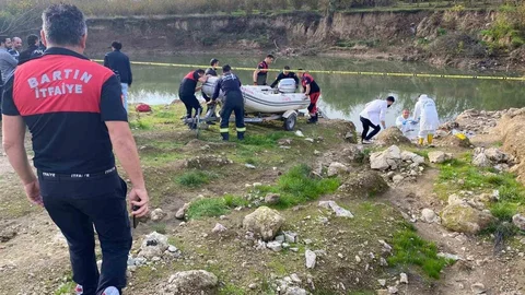 Bartın Irmağında Ceset Bulundu