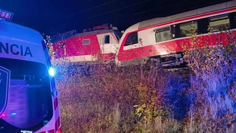 Bratislava'da Tren Kazası