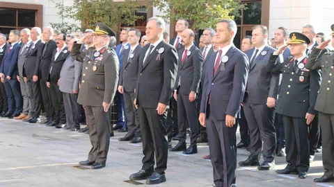 Bingöl'de Atatürk Anıldı