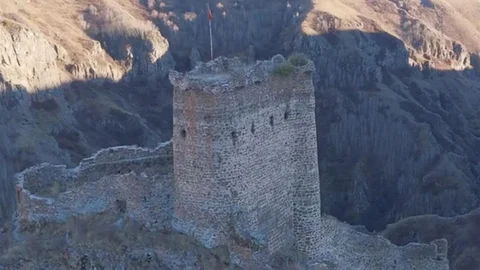 Şeytan Kalesi Havadadan Görüntülendi