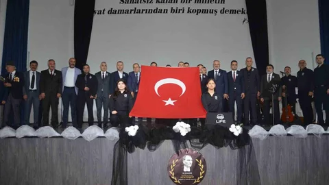 Bafra'da Atatürk Anma Töreni
