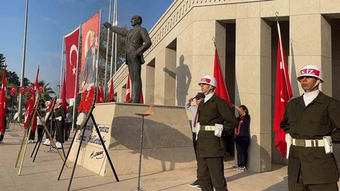Osmaniye'de Atatürk Anma Töreni