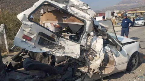 Hatay’da Tır Kazası