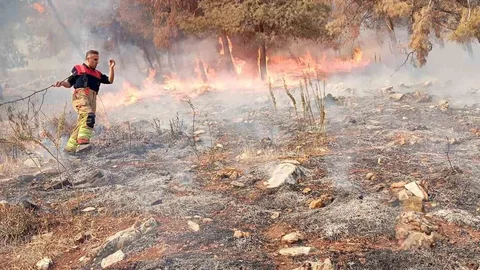 Antakya'da Orman Yangını Kontrol Altında