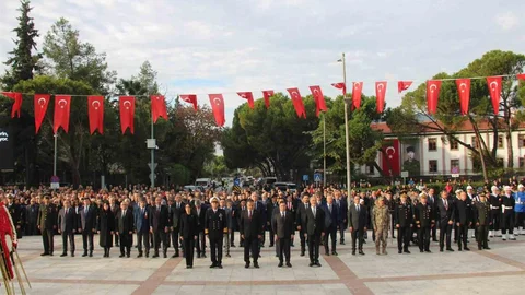 Muğla’da Atatürk Anma Törenleri
