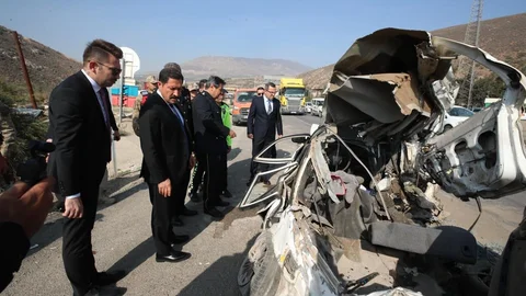 Hatay'da Kamyon Kazası