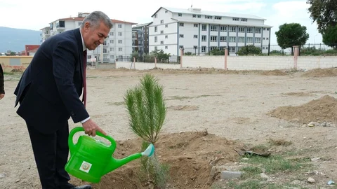 Buharkent’te Fidan Dikimi Yapıldı