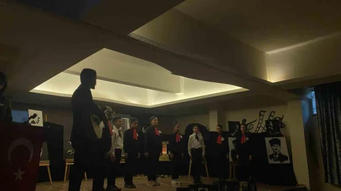 Ağrı'da Atatürk'ü Anma Töreni