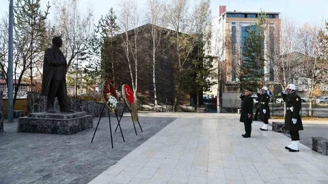 Atatürk'ün Ardahan'da Anma Töreni