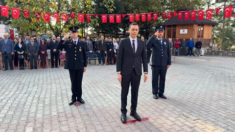 Çamlıyayla'da 10.Kasım Atatürk’ü Anma Ttöreni Gerçekleştirildi