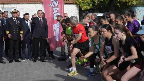 Muğla'da Gençlik Koşusu Yapıldı