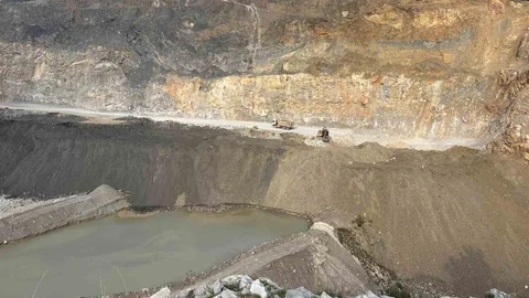 Manisa'da Taş Ocağına Ceza İşlemi