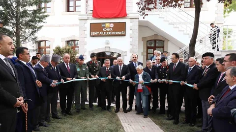Konya'da Şehit Aileleri Derneği Açıldı