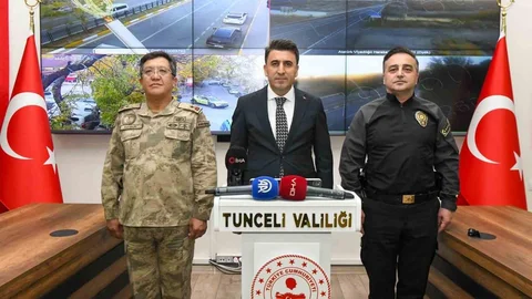 Tunceli'de Asayiş Olayları Düşüyor