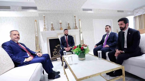 Bakan Fidan Washington'da Görüşme Yaptı